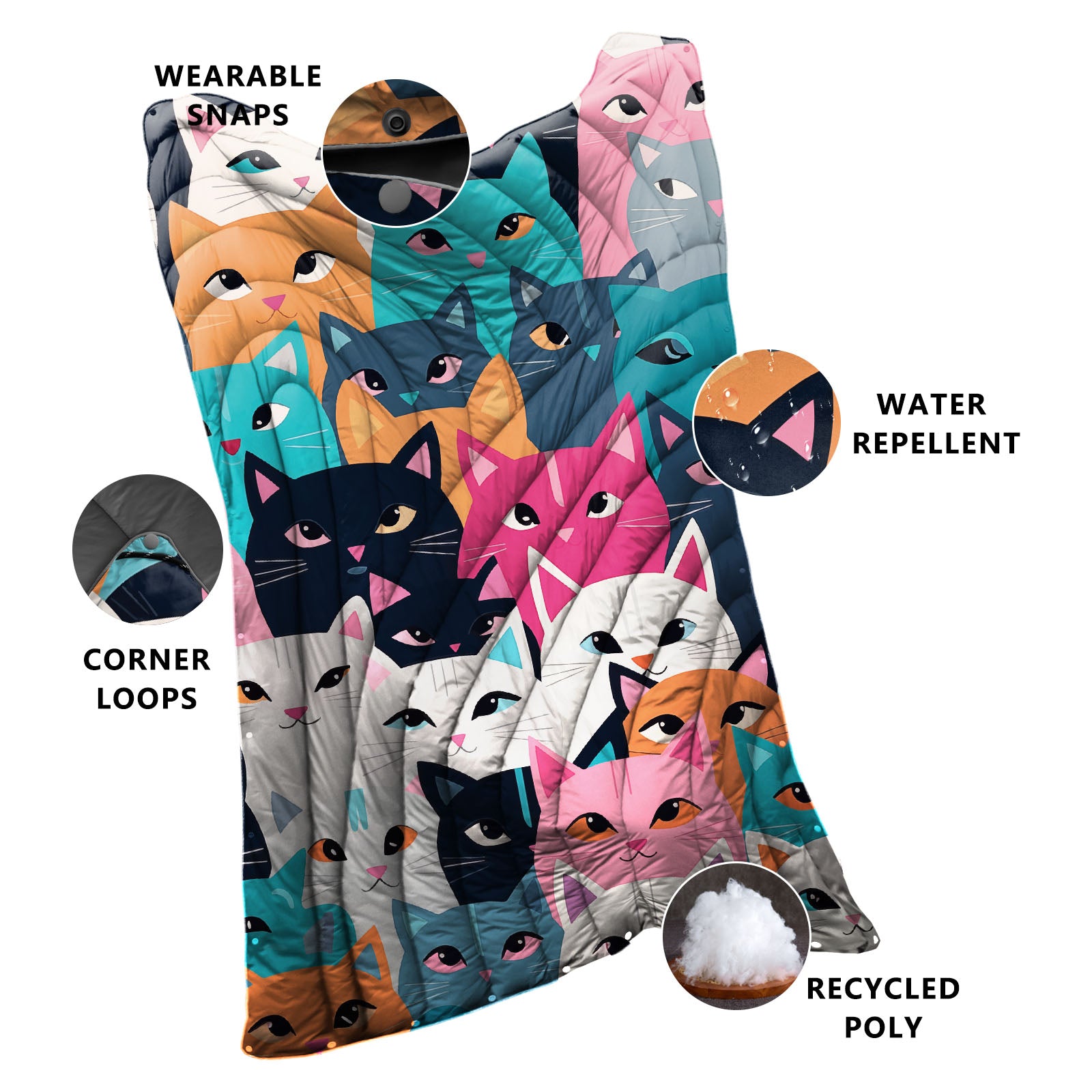 Kids blanket 8 - Cat's Facebook