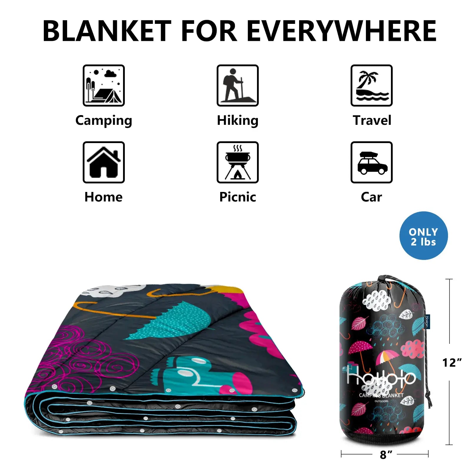 Kids blanket 5 - Umbrella fair