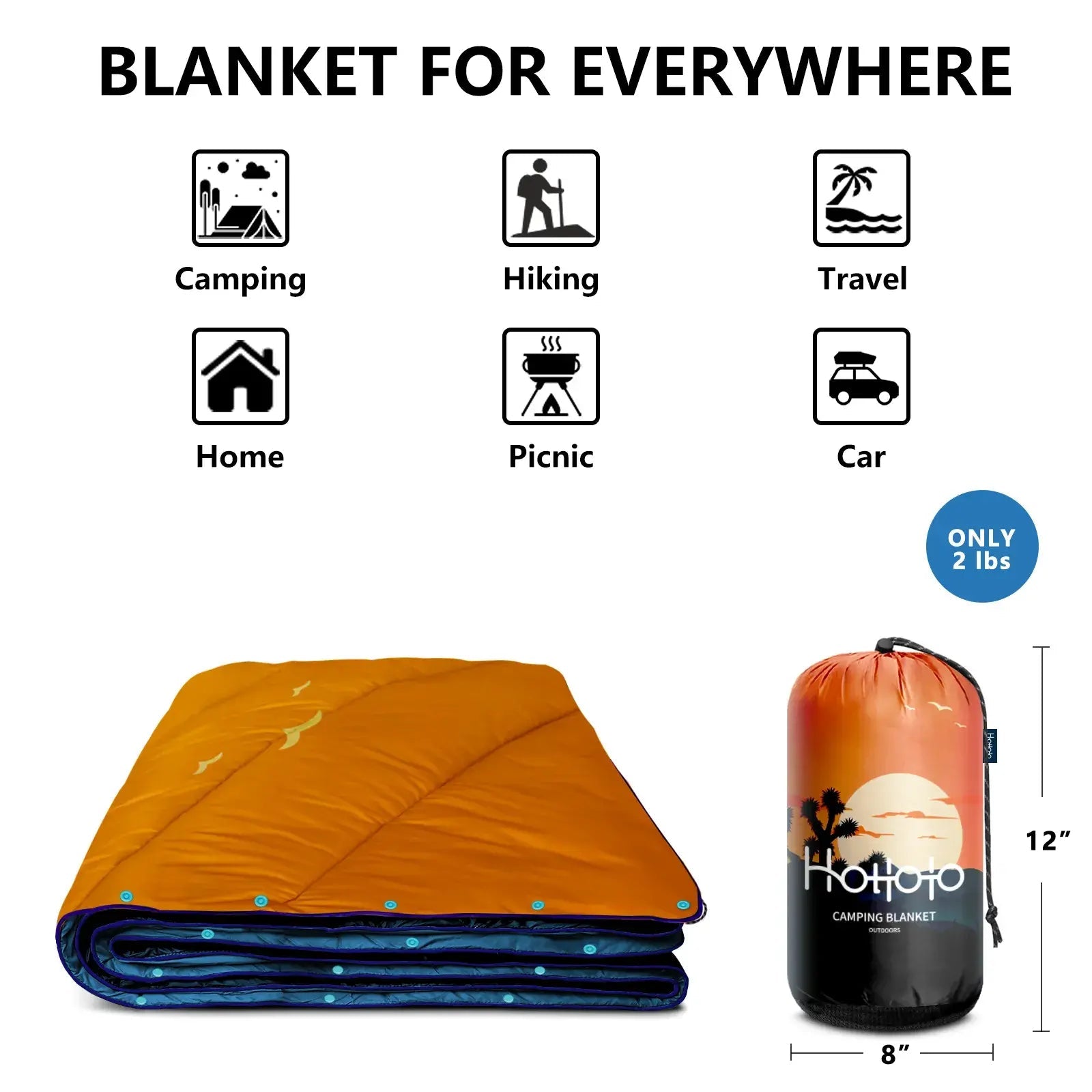 HOTKOKO Camping Blanket - HOTKOKO