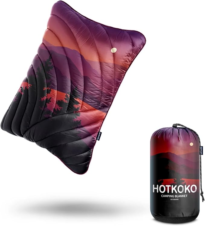 Hotkoko Camping Pillow Blanket Set - HOTKOKO