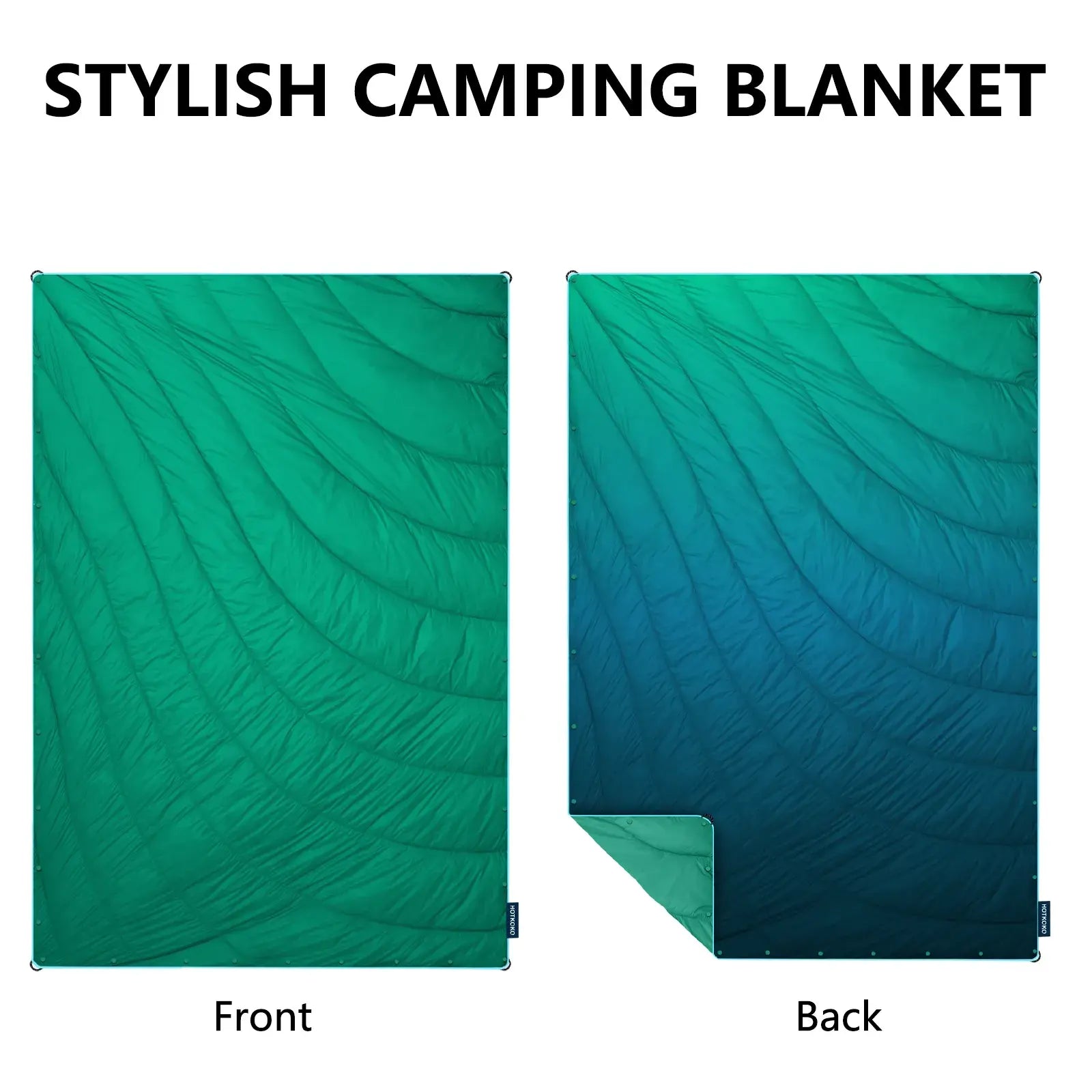 HOTKOKO Camping Throw Blanket - HOTKOKO