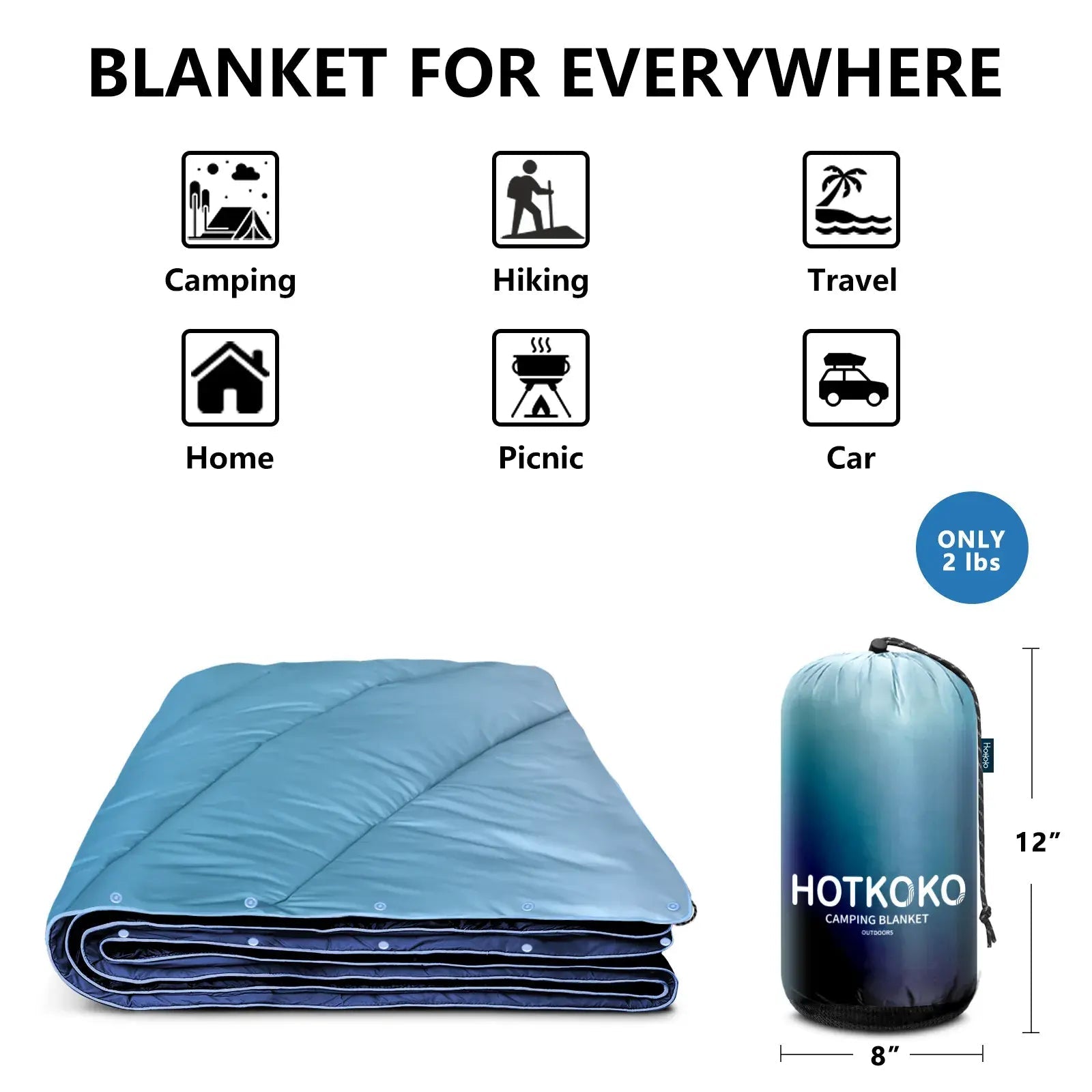 HOTKOKO Camping Warm Blanket - HOTKOKO