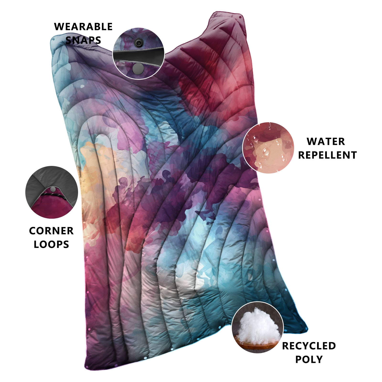 HOTKOKO Lightweight Outdoor Blanket - HOTKOKO