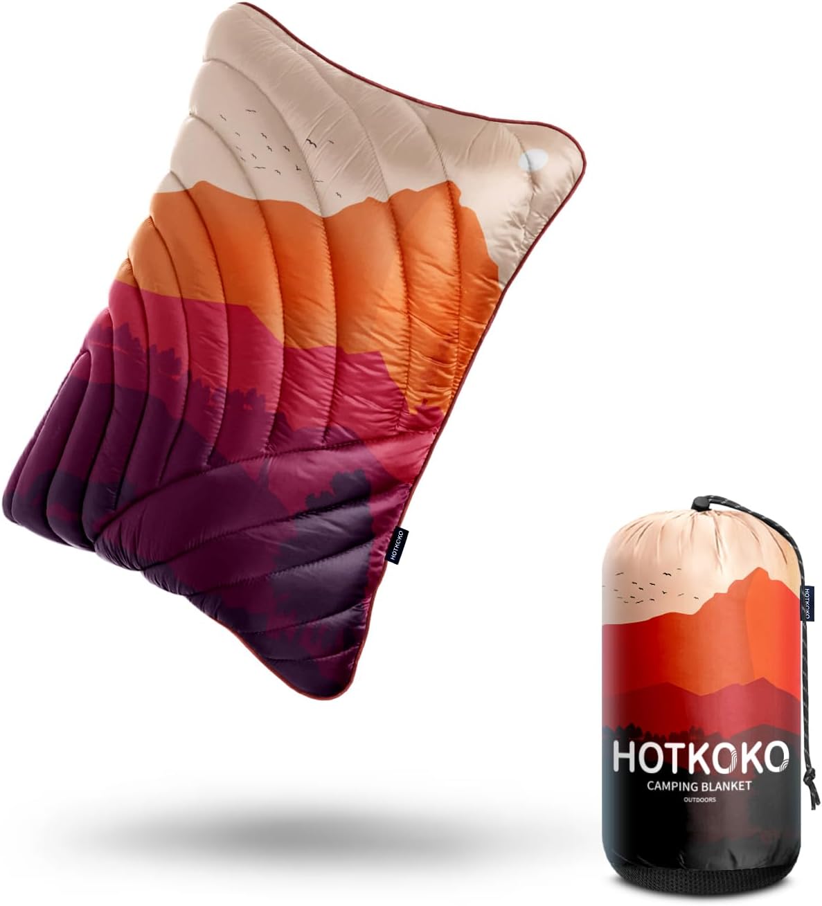 Hotkoko Outdoor Blanket Pillow Bundle - HOTKOKO