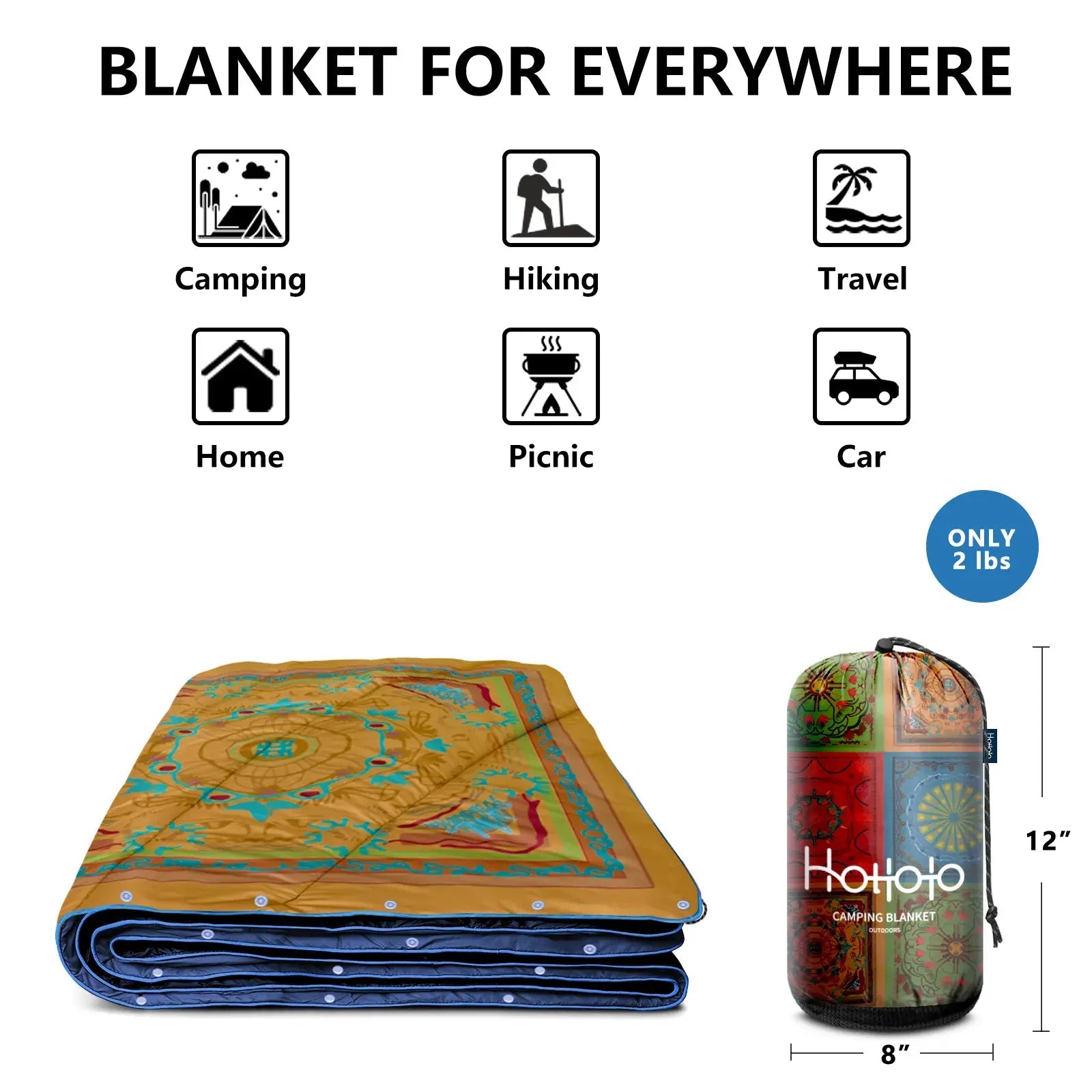 HOTKOKO Outdoor Puffy Blanket - HOTKOKO