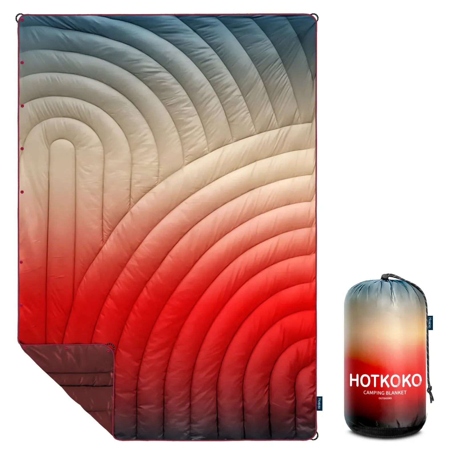 HOTKOKO Packable Camping Blanket - HOTKOKO