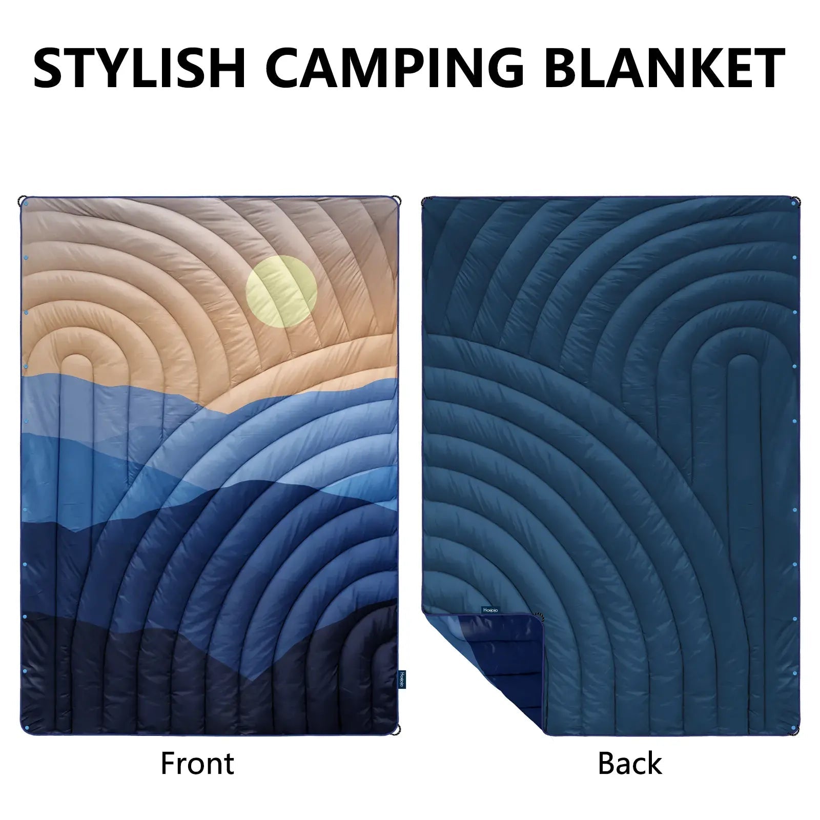 HOTKOKO Portable Sandproof Beach Blanket - HOTKOKO