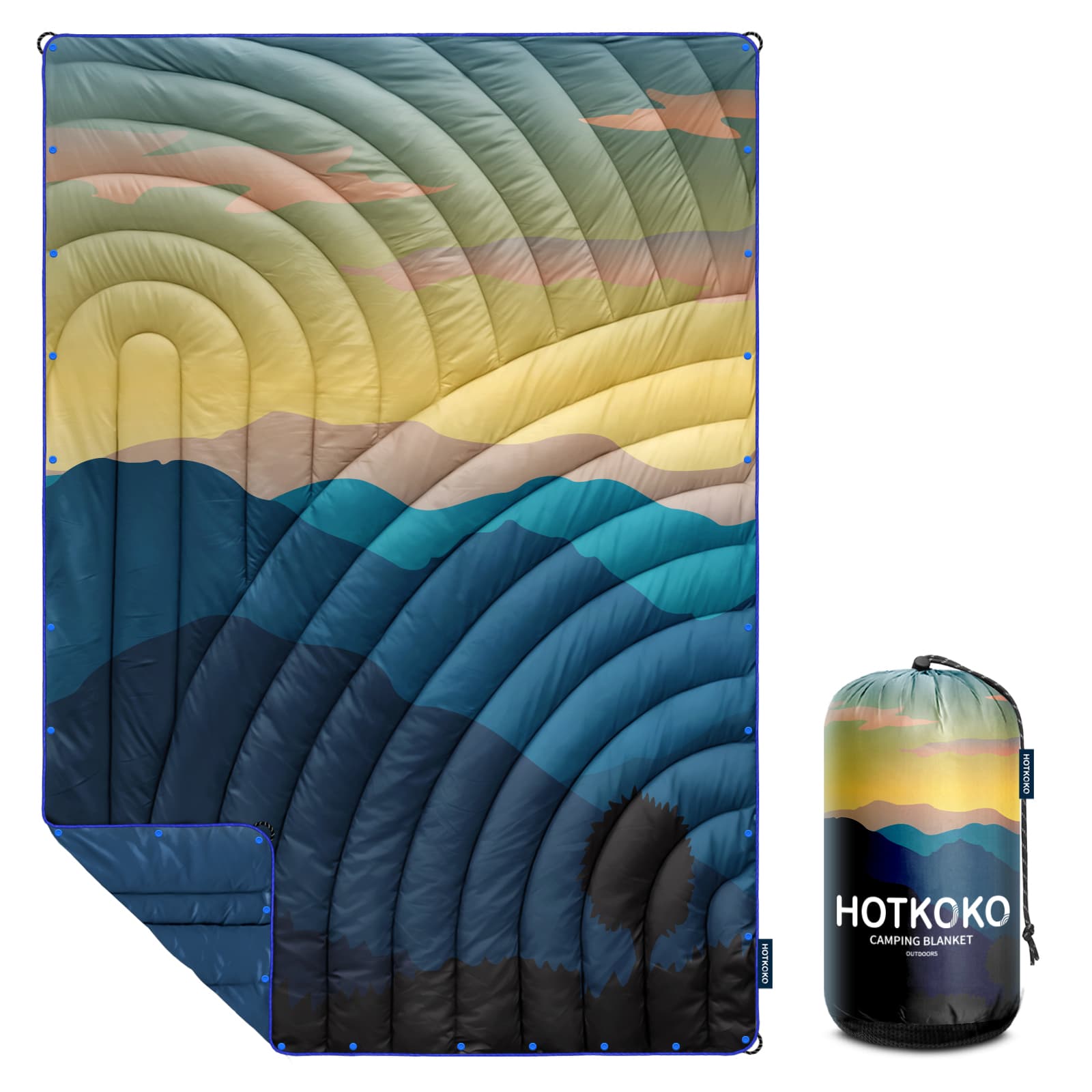 HOTKOKO Puffy Camping Blanket - HOTKOKO