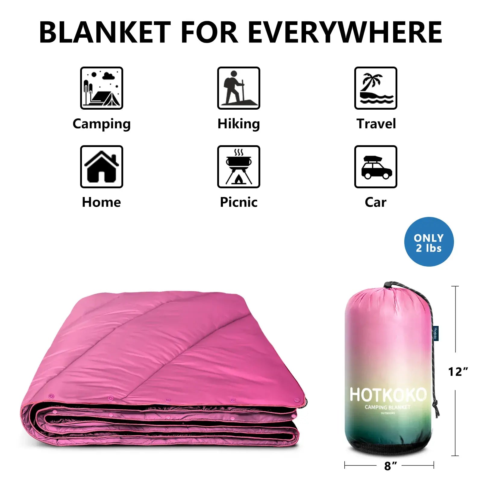 HOTKOKO Puffy Outdoor Blanket - HOTKOKO