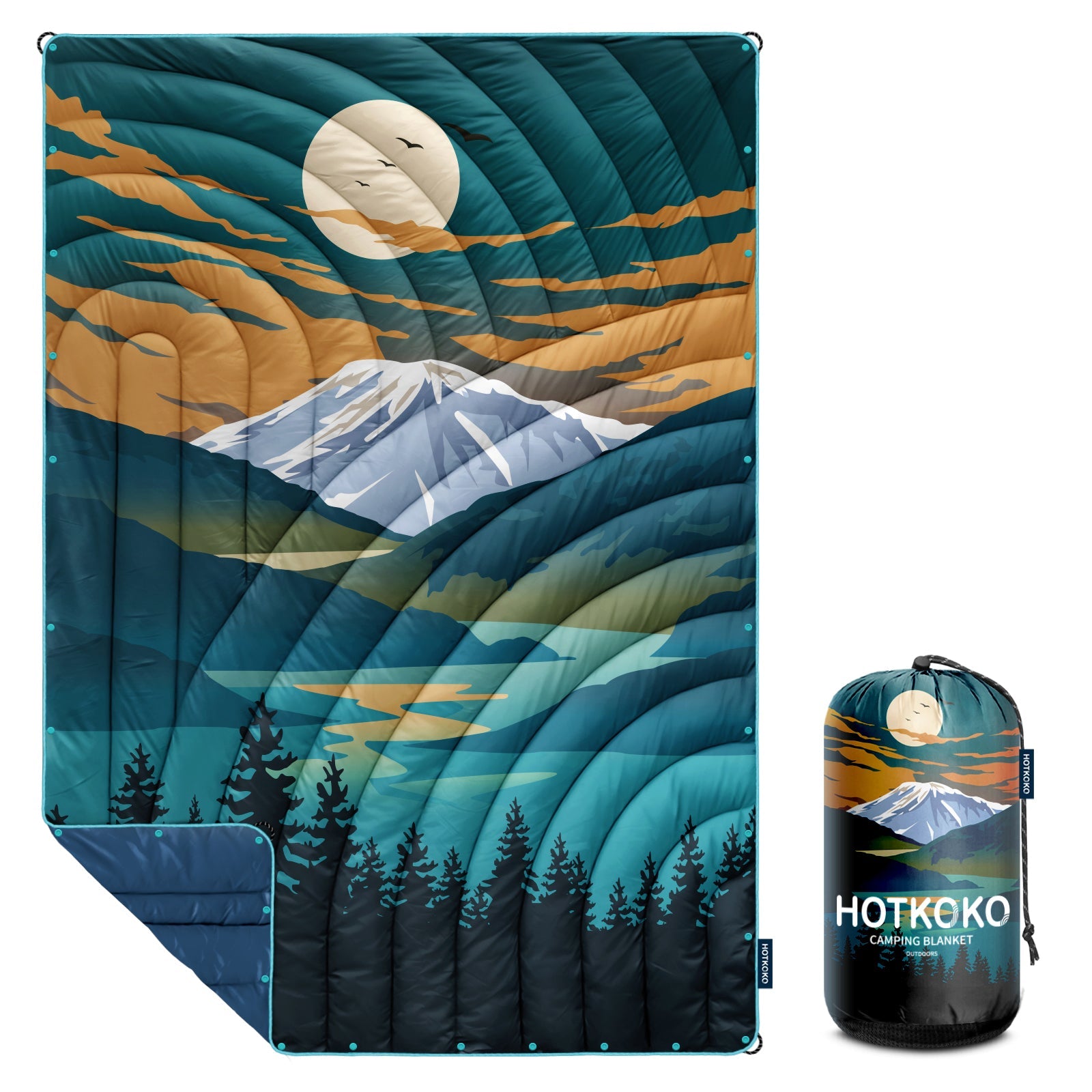 HOTKOKO Sleeping Bag Blanket Pillow Set - HOTKOKO