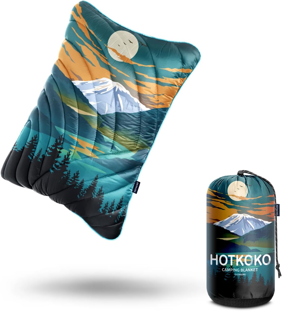 HOTKOKO Sleeping Bag Blanket Pillow Set - HOTKOKO