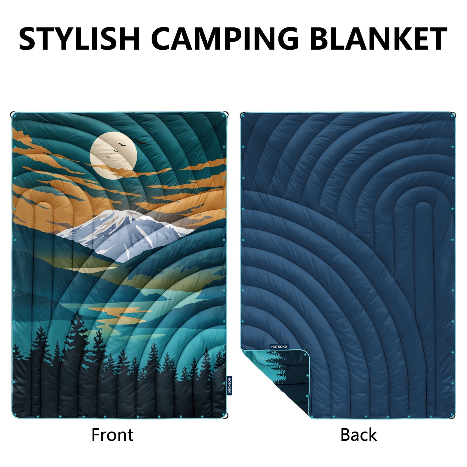 HOTKOKO Sleeping Bag Blanket Pillow Set - HOTKOKO