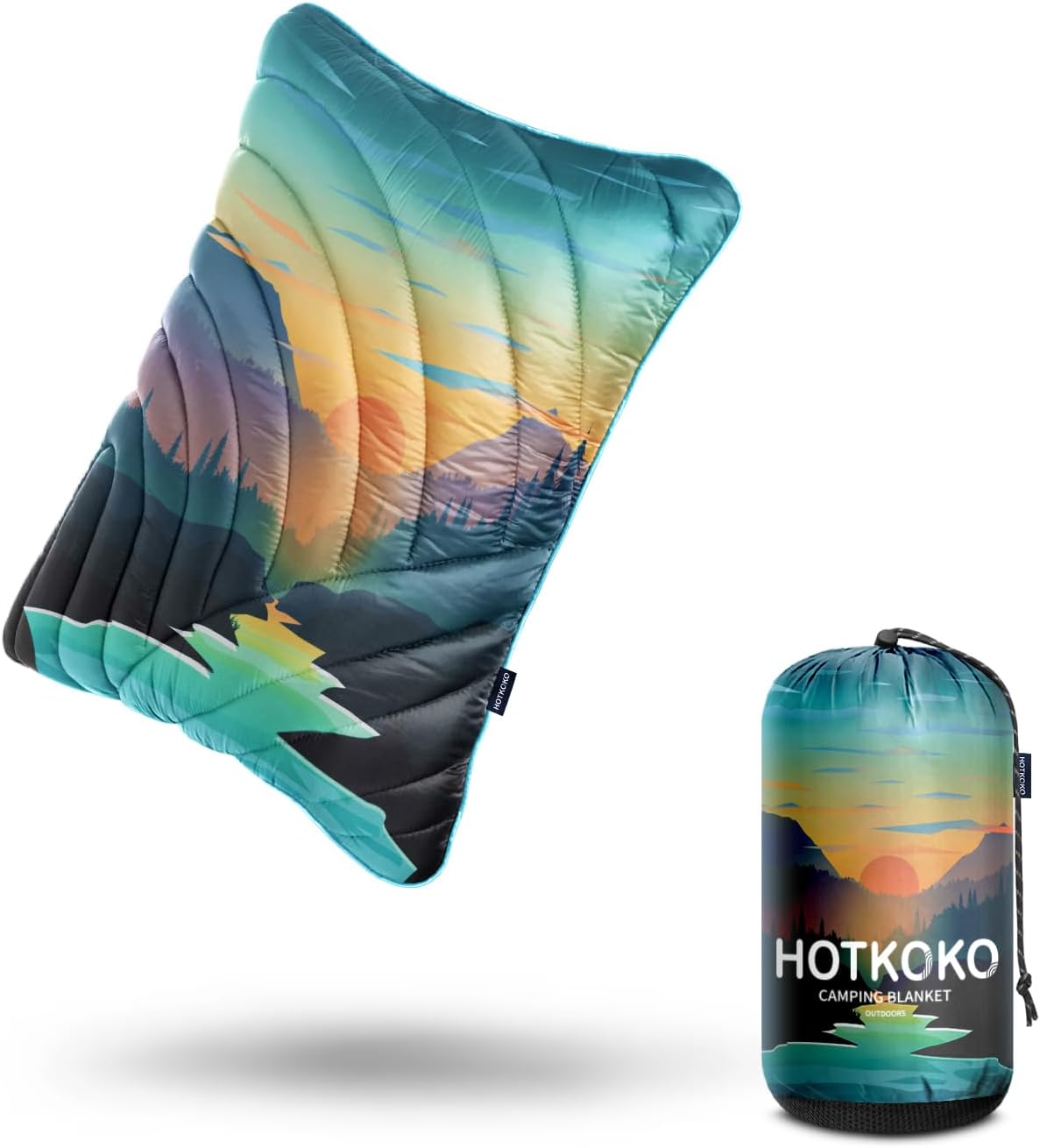 HOTKOKO Travel Pillow Blanket Set - HOTKOKO