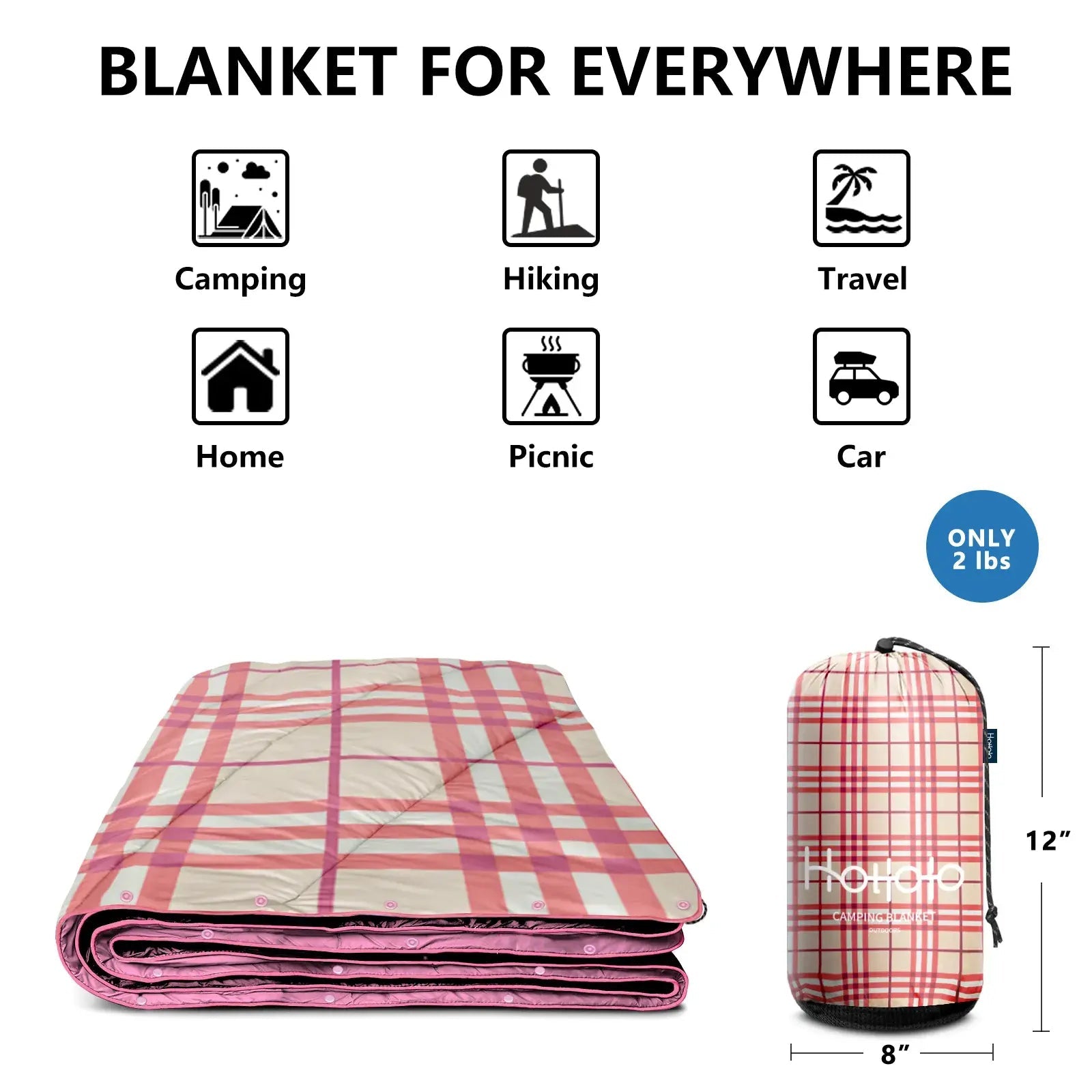 HOTKOKO Ultra Warm Camping Blanket - HOTKOKO