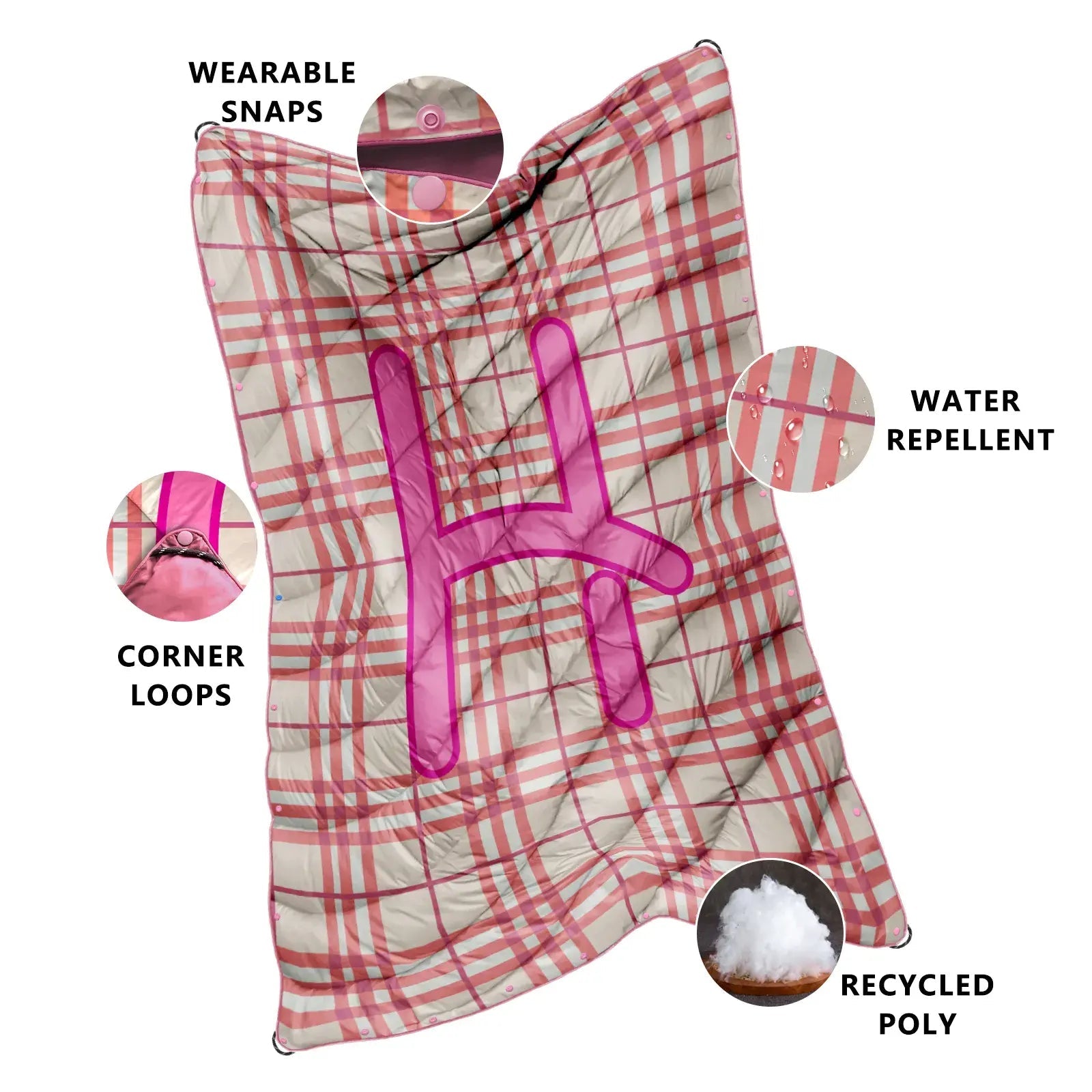 HOTKOKO Ultra Warm Camping Blanket - HOTKOKO