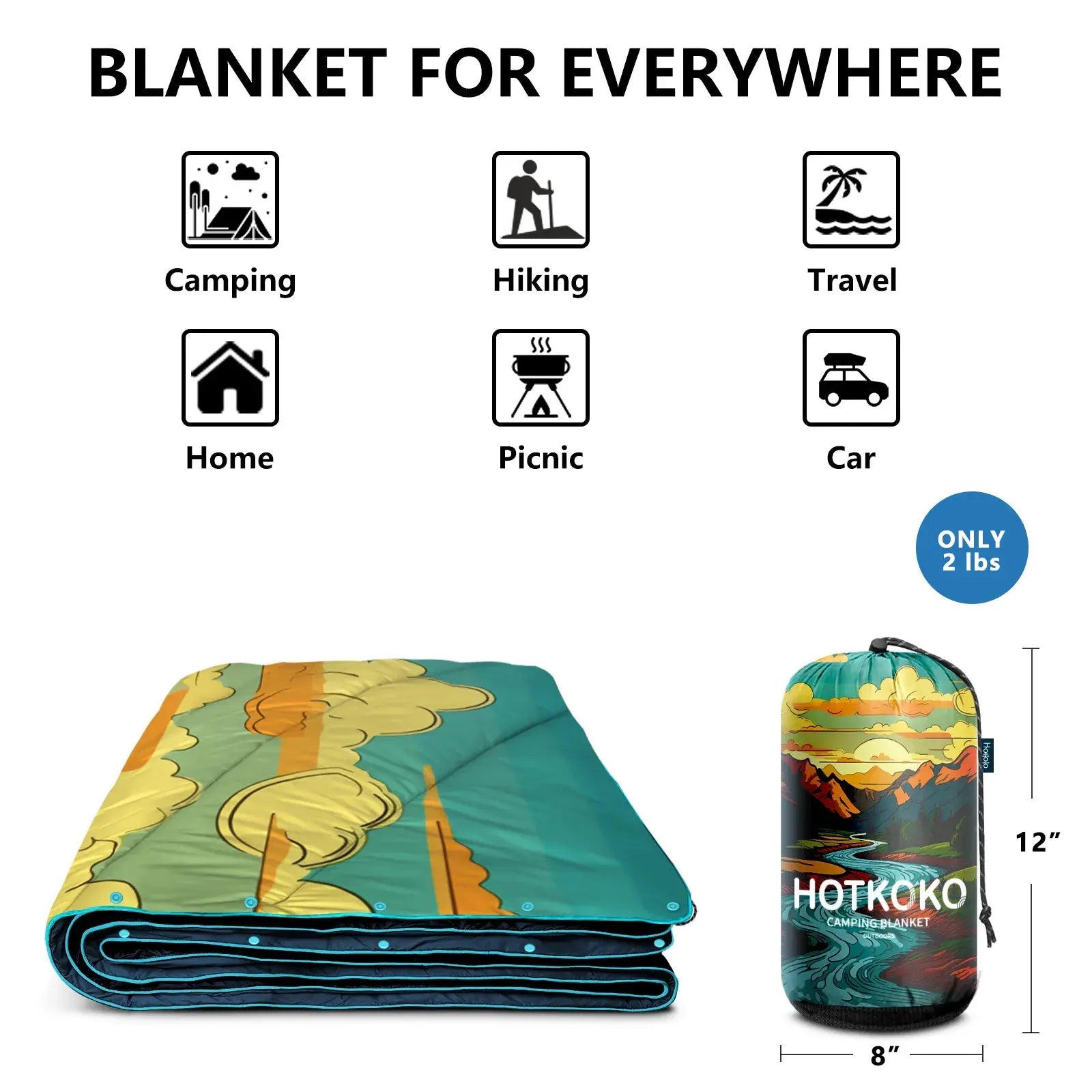 HOTKOKO Warm Puffy Blanket - HOTKOKO