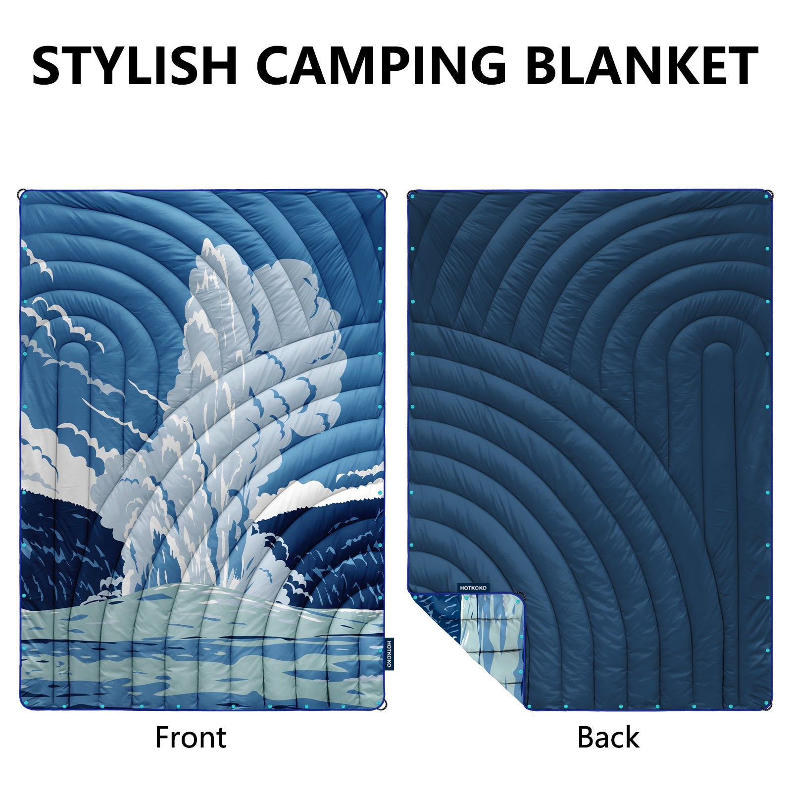 HOTKOKO Waterproof Outdoor Blanket - HOTKOKO