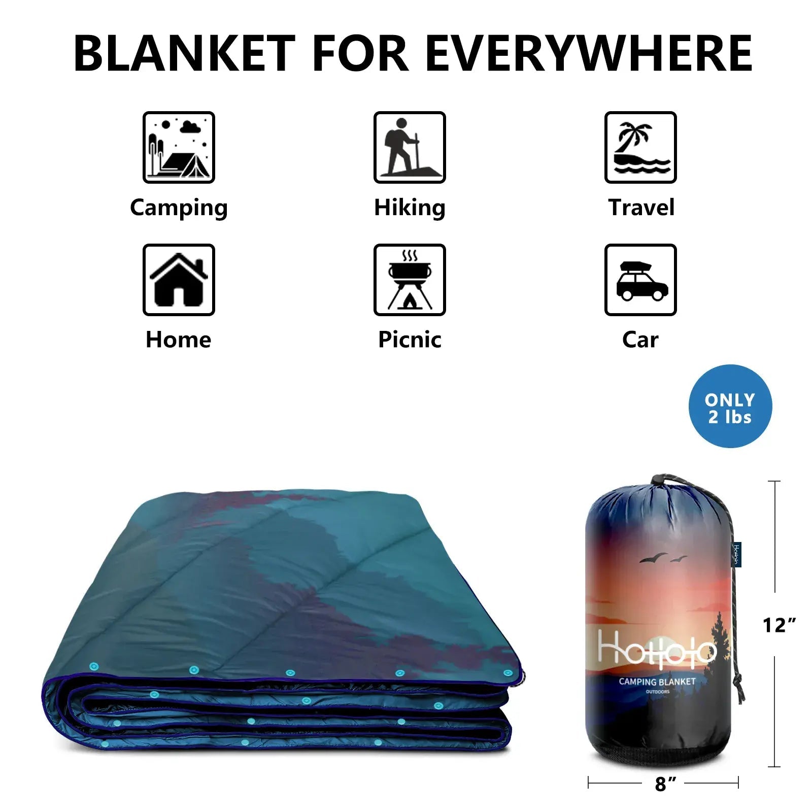 HOTKOKO Waterproof Puffy Blanket - HOTKOKO