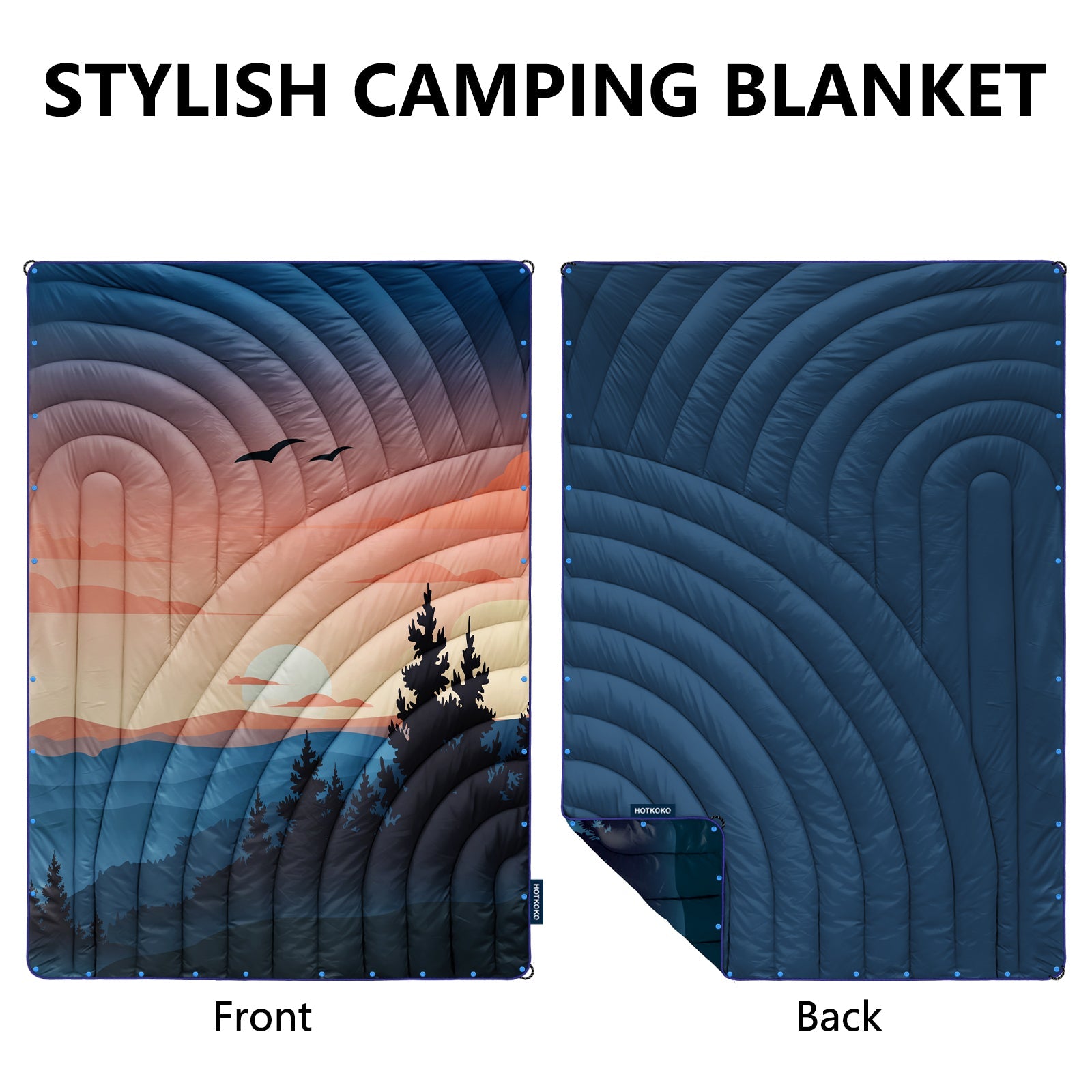 HOTKOKO Waterproof Puffy Blanket - HOTKOKO