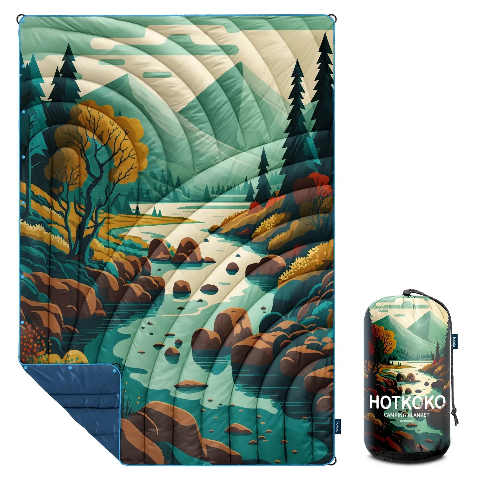 HOTKOKO Waterproof Puffy Blanket - HOTKOKO