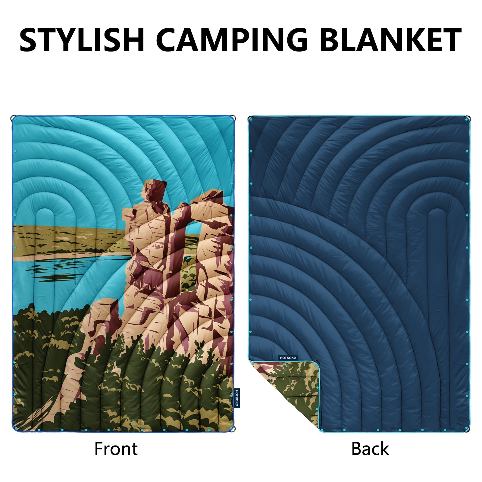 HOTKOKO Winter Camping Blanket - HOTKOKO