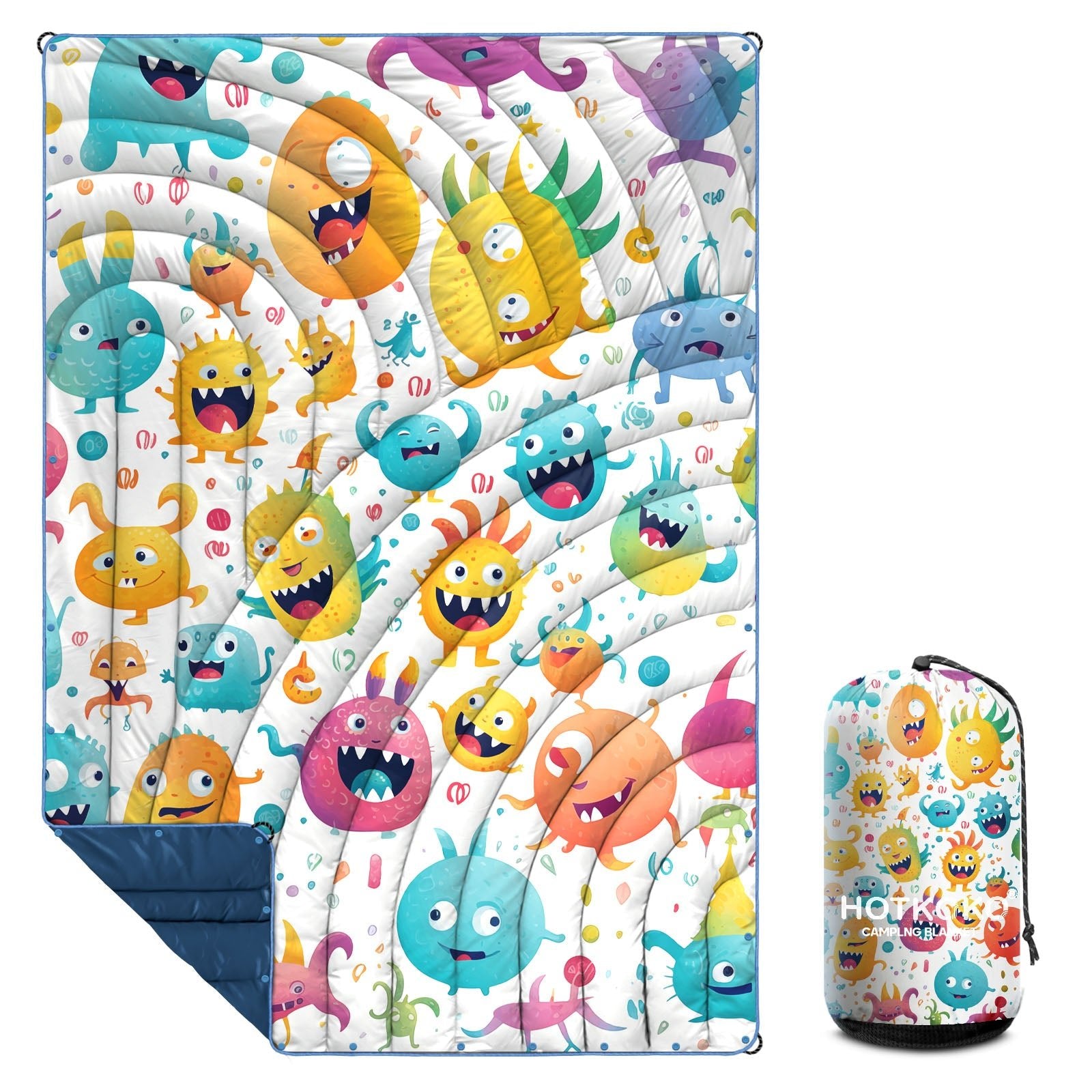 Kids blanket 7 - Alien Bubble Hero - HOTKOKO